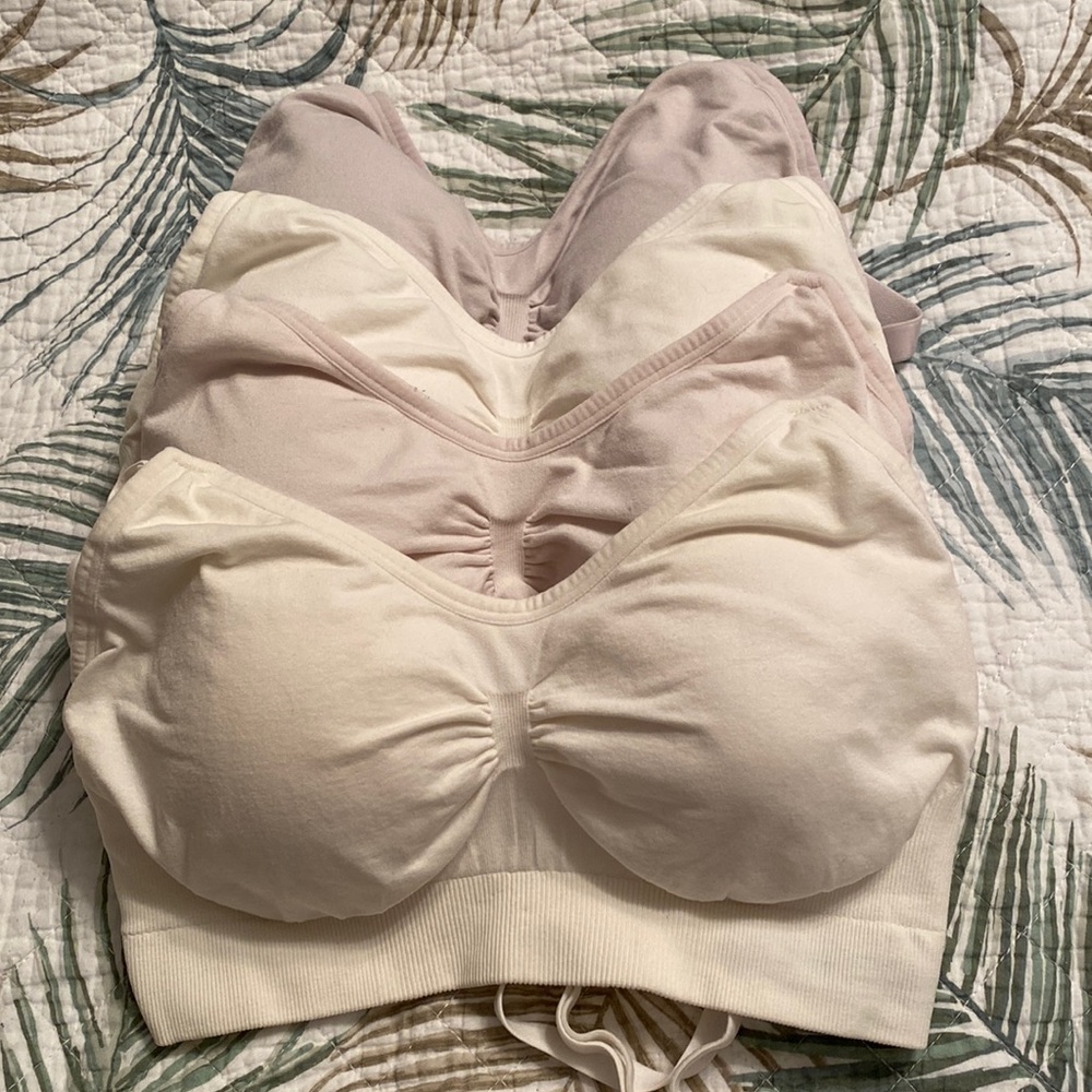 Nursing bralettes Medium 5 pack